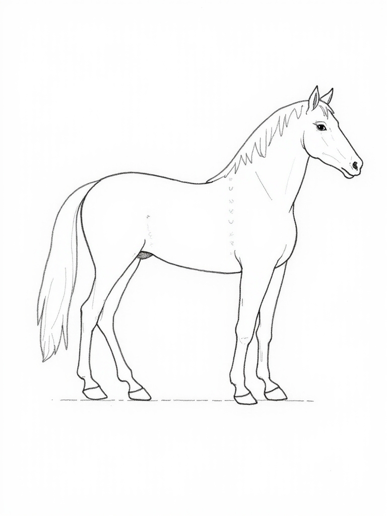 avoiding errors in equine art