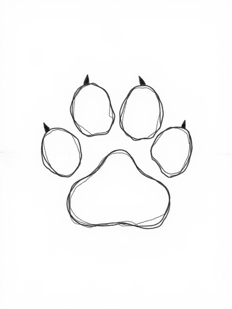 canine footprint research analysis