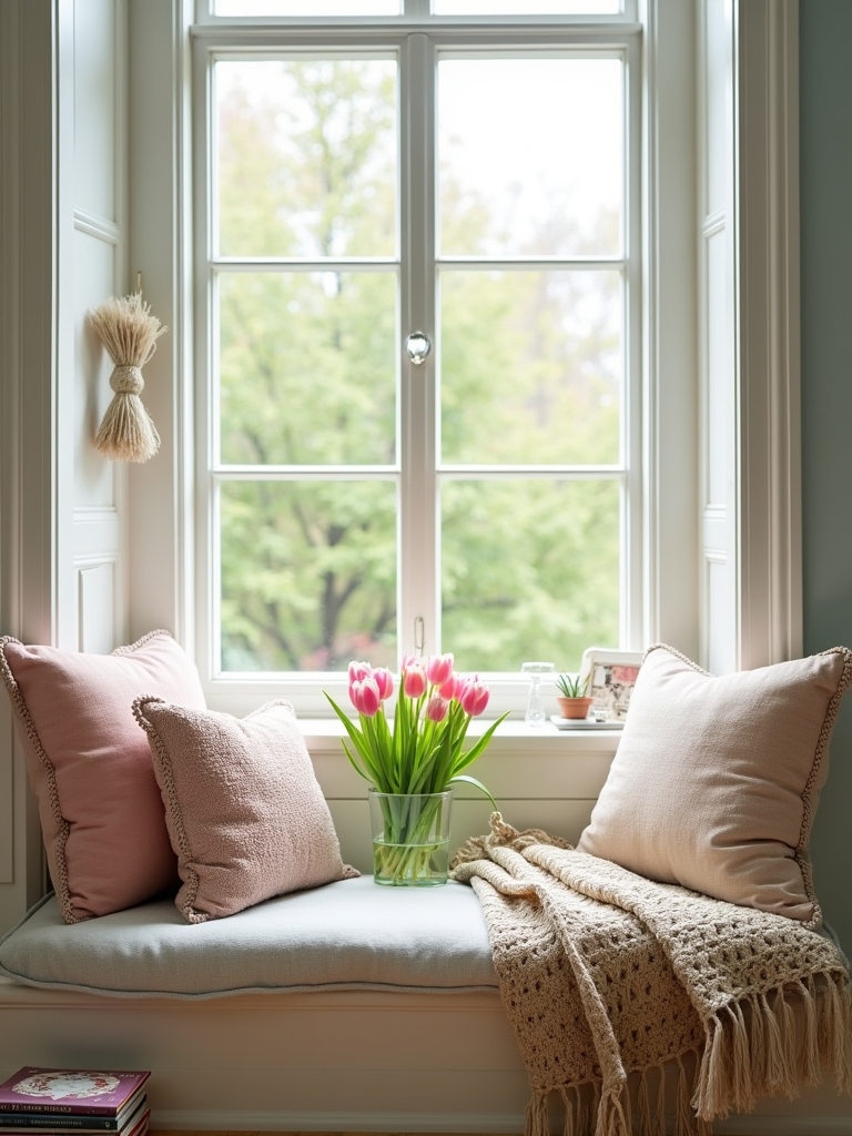 cozy corner for reading relaxation