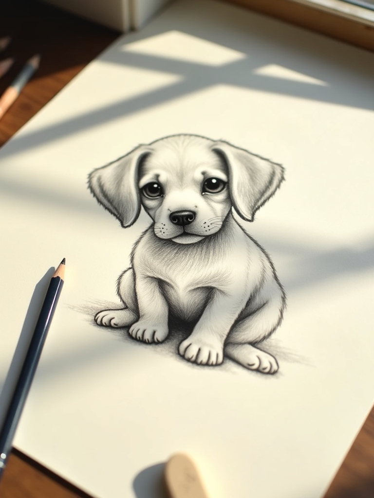 cute dog drawing ideas