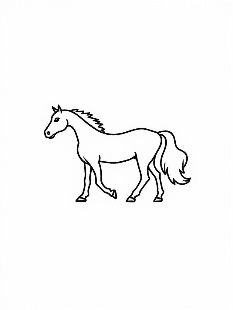 diverse horse breeds illustrated