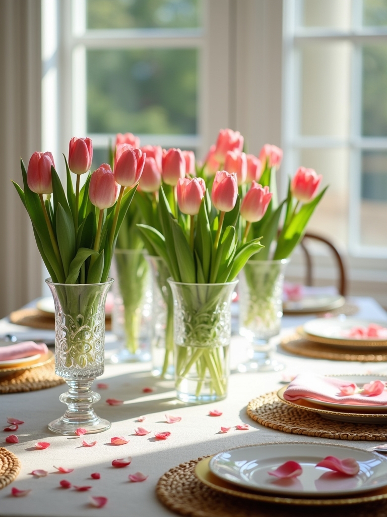 festive tabletop decorative arrangements