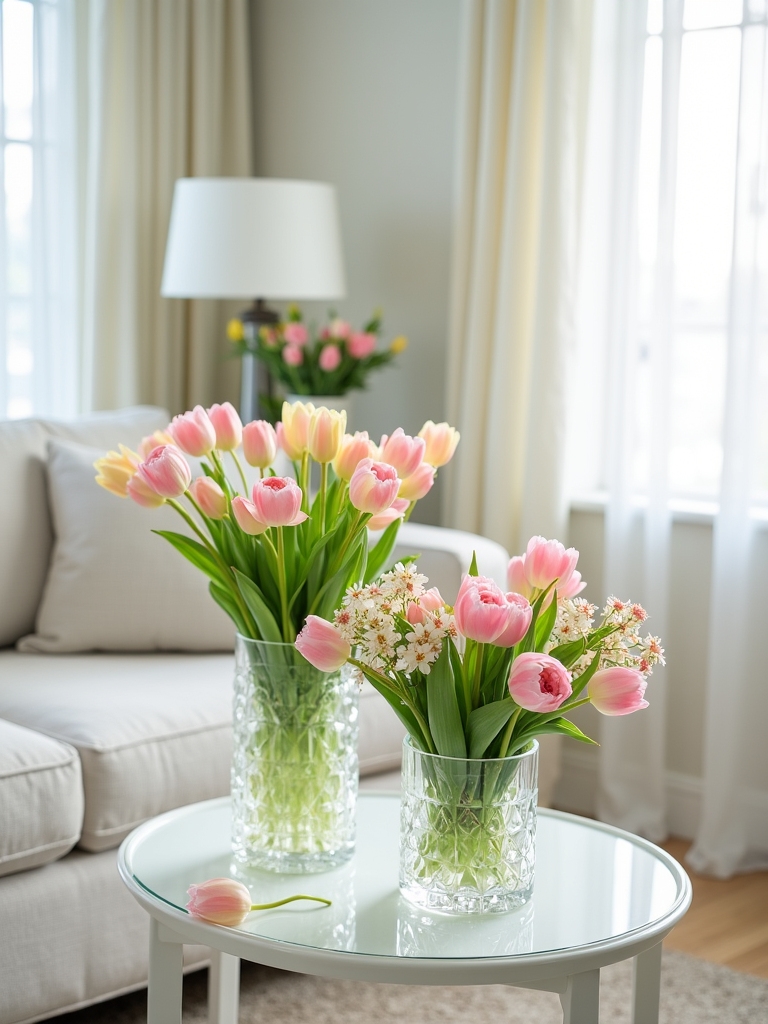 florally enriched seasonal decor accents