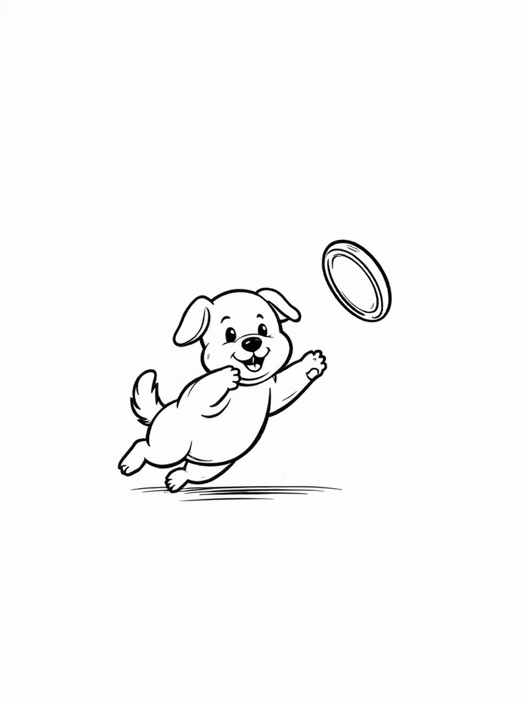 frisbee fun with dog