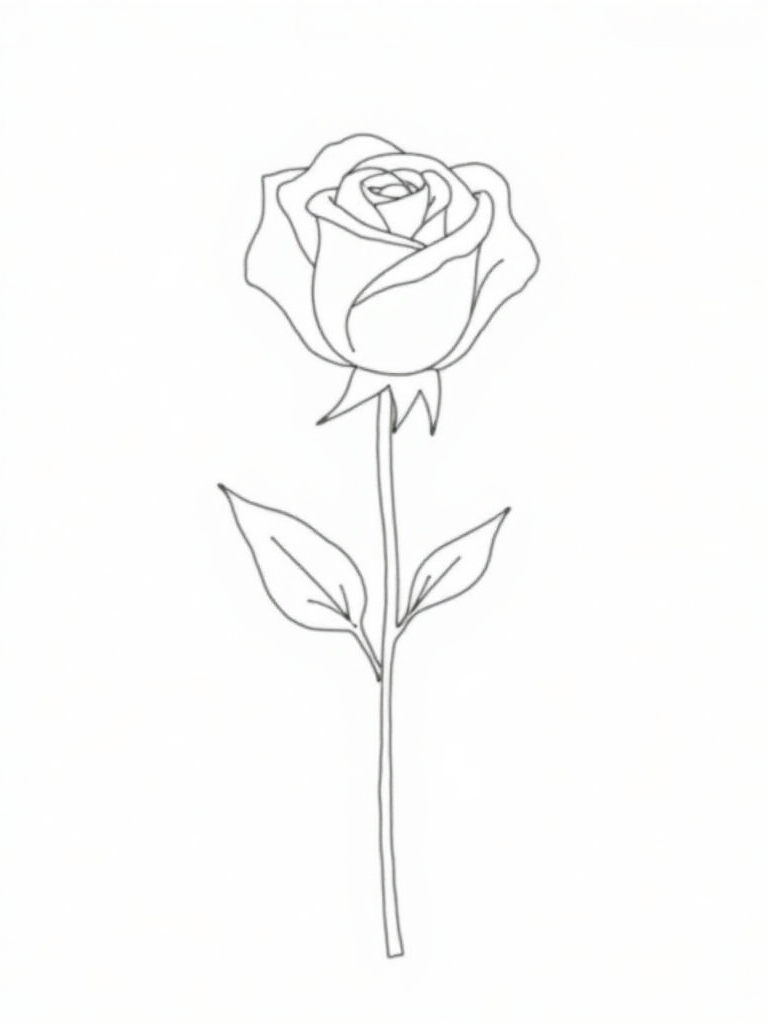 rapid rose sketch exercise