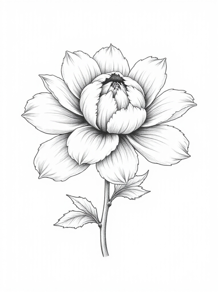 realistic petal shading technique