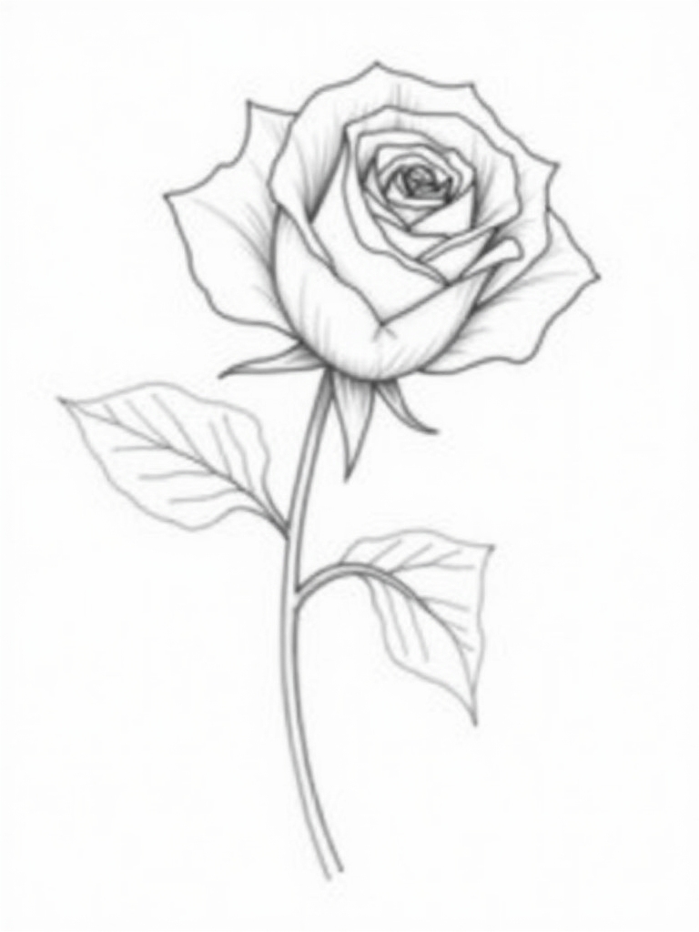 rose pencil shading techniques