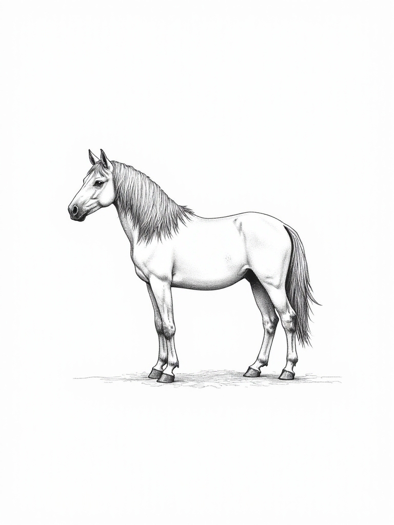 shading techniques for realistic horses