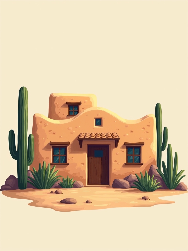 southwestern adobe architectural style