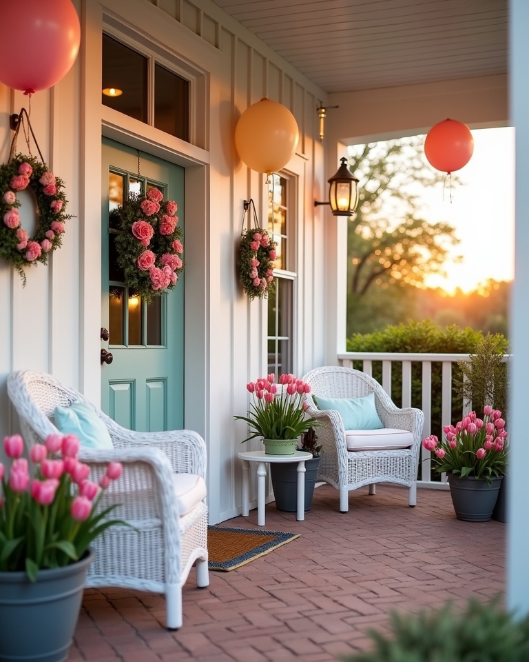 spring porch decor ideas