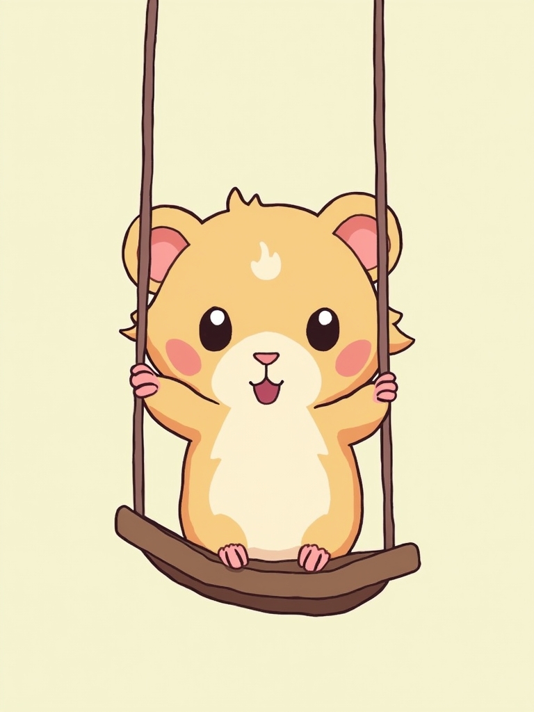 swinging rodent amusement park attraction