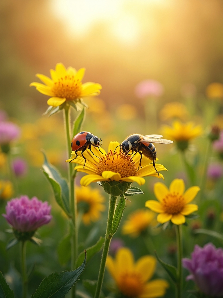 attracting beneficial insect garden defenders