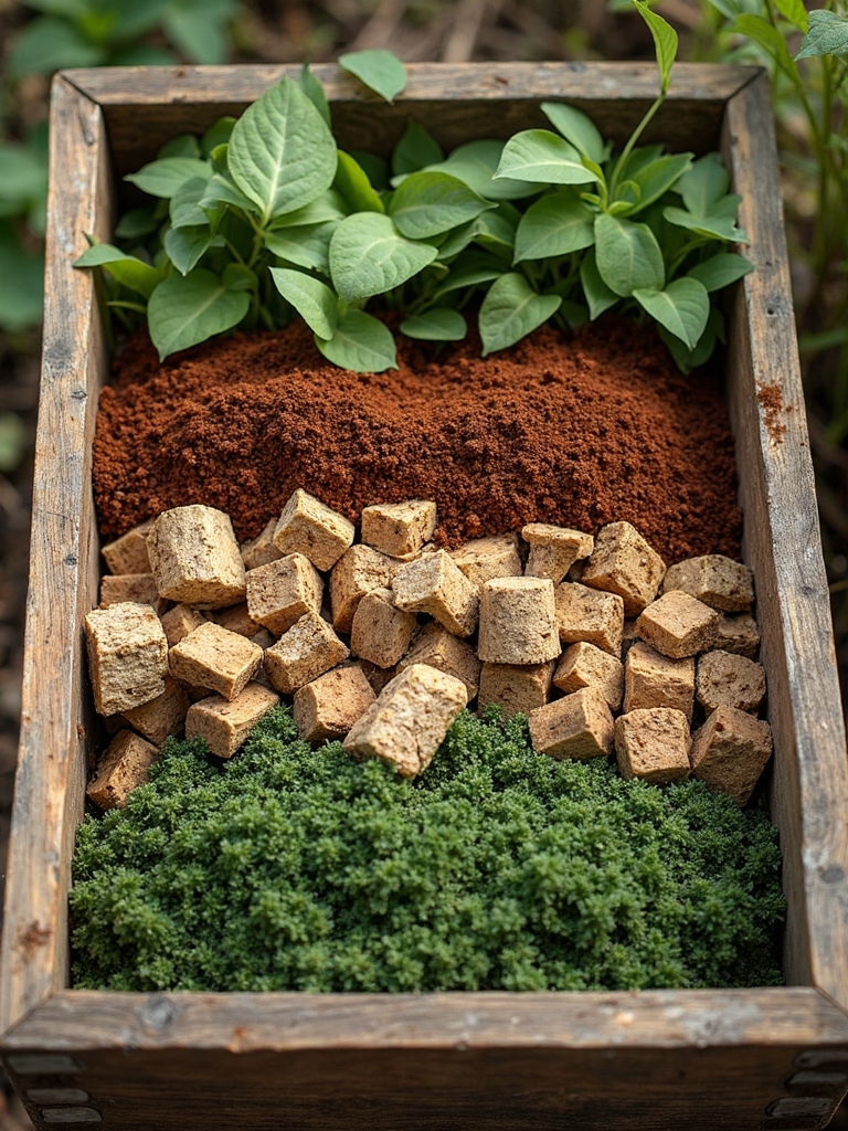 compost with kitchen and yard waste