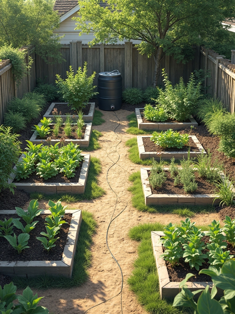 efficient water access and strategic design