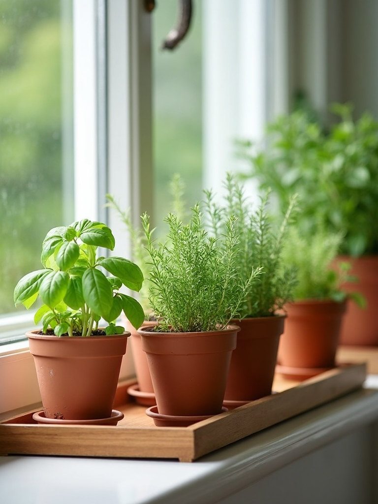 growing herbs at home
