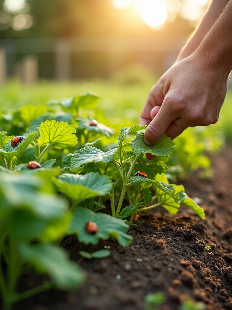 keep garden clean to prevent pests