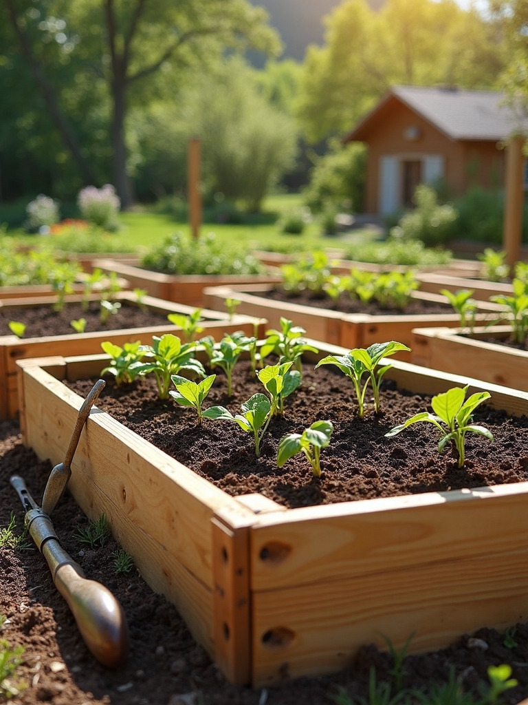 low maintenance raised gardens