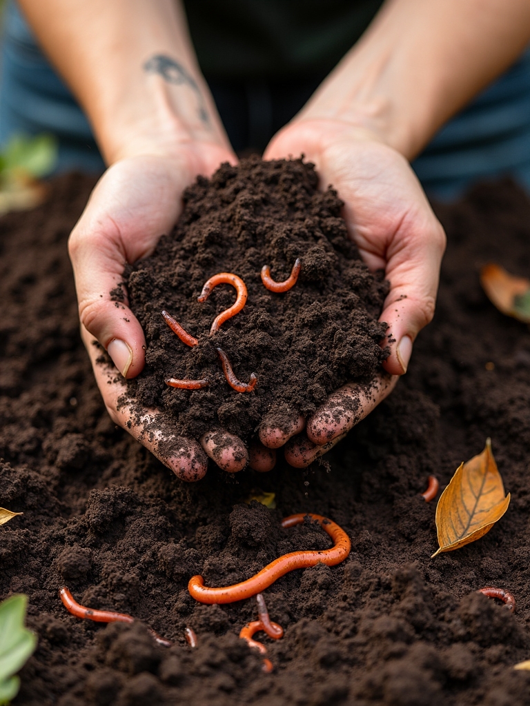 organic matter transforms struggling gardens