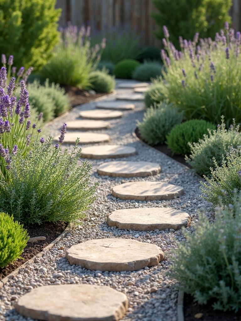 practical functional pleasing garden pathways