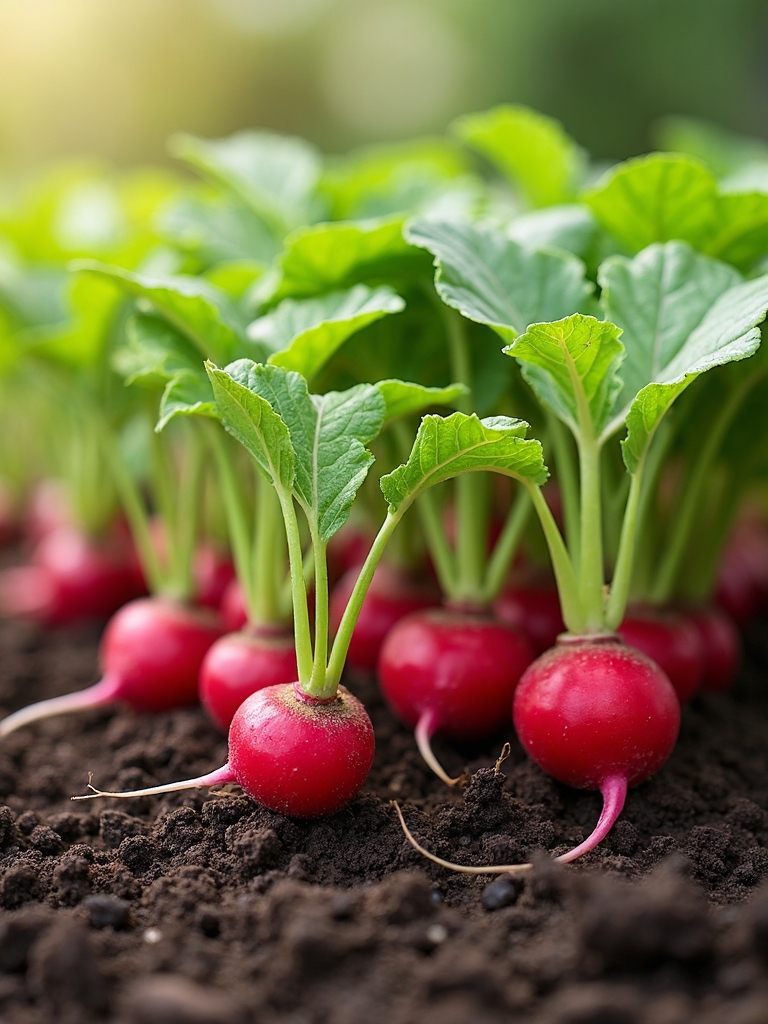 rapid radish growth with minimal effort