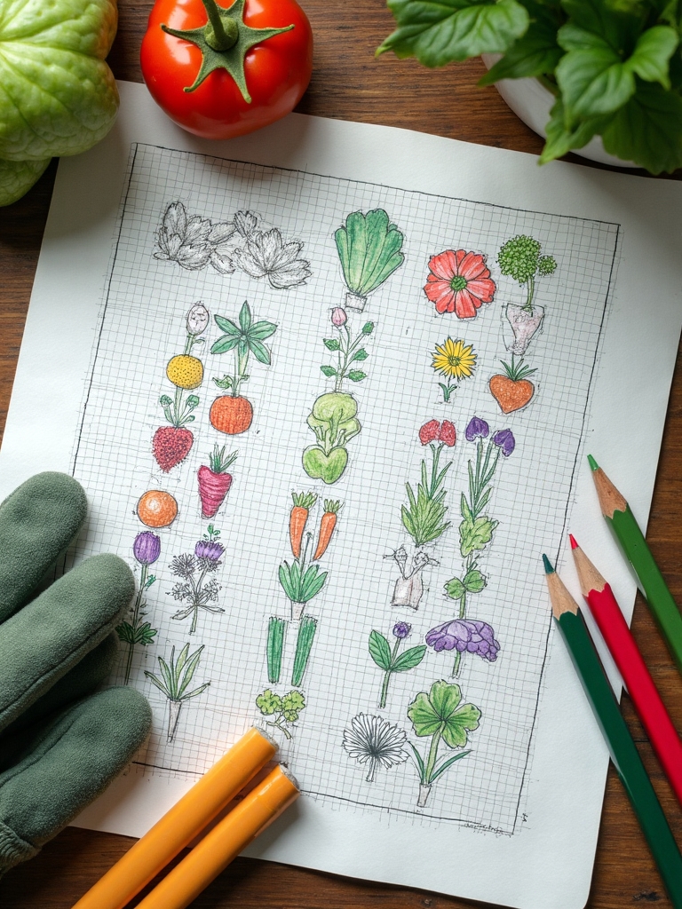 visualize garden blueprint before digging