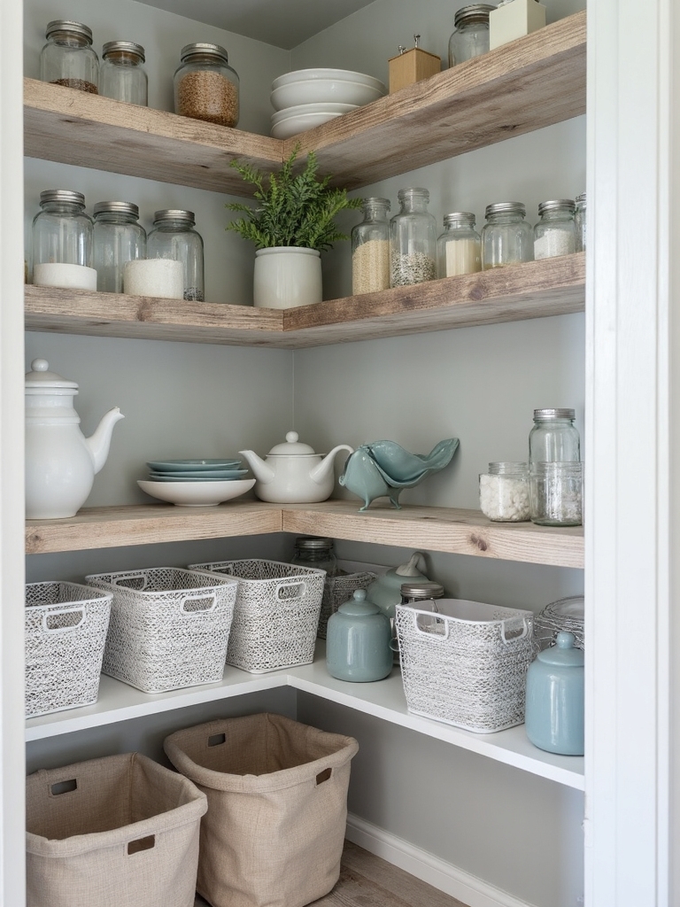airy functional coastal pantry