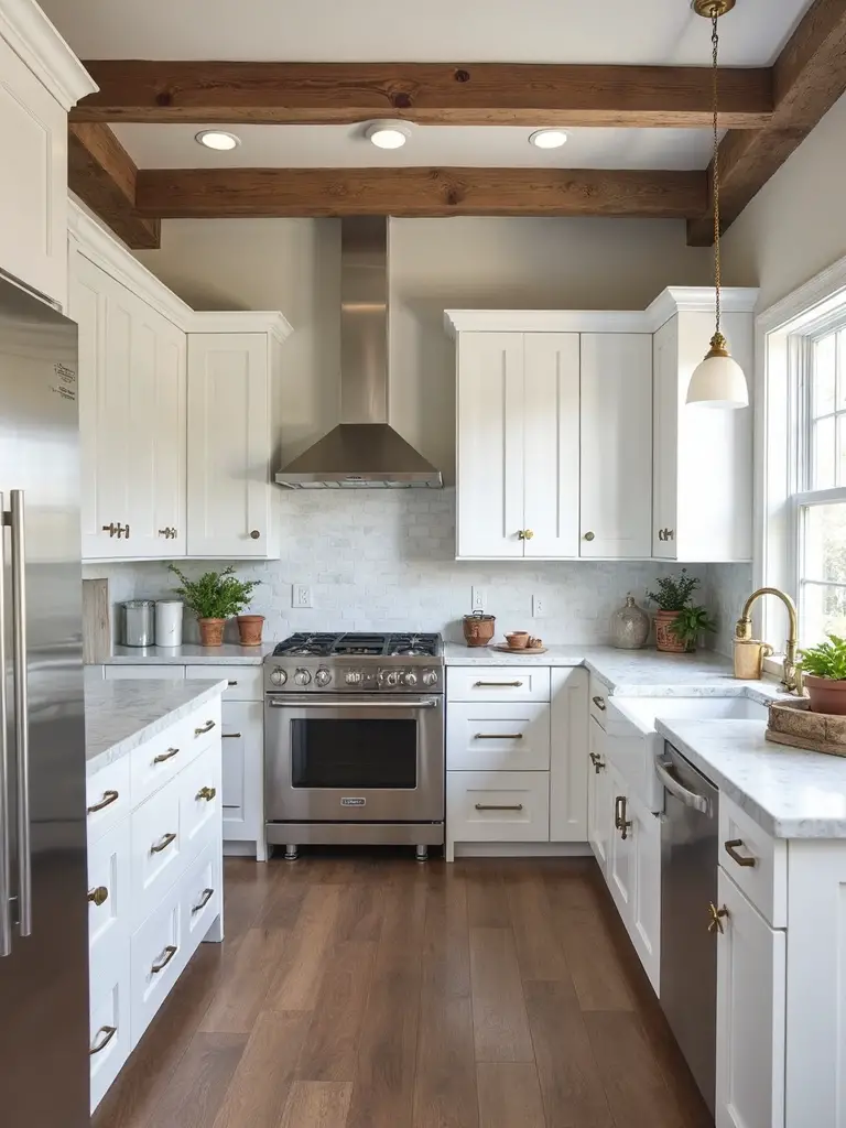 balanced farmhouse modern design harmony