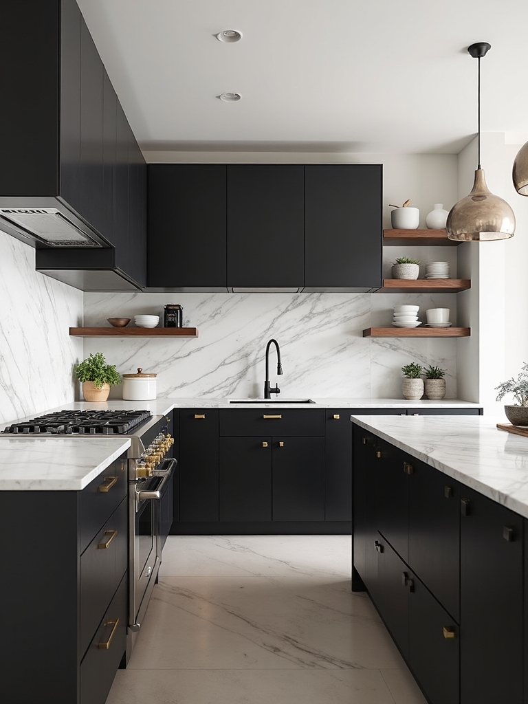 bold contrast warm elegance