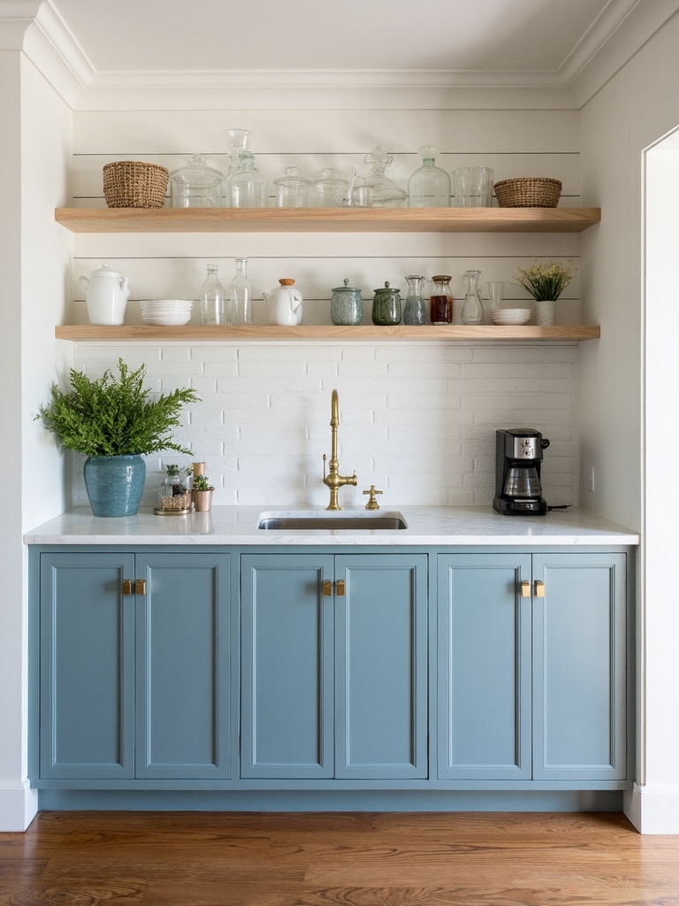 coastal farmhouse coffee and cocktail bar