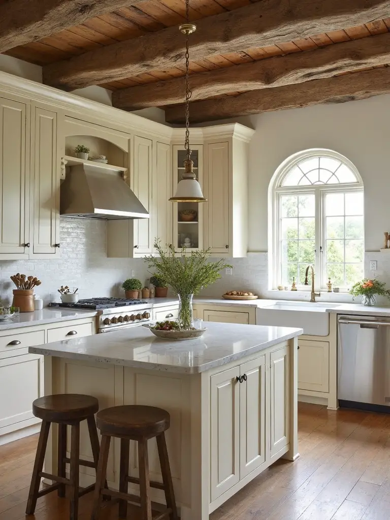 creamy rustic warmth authentic