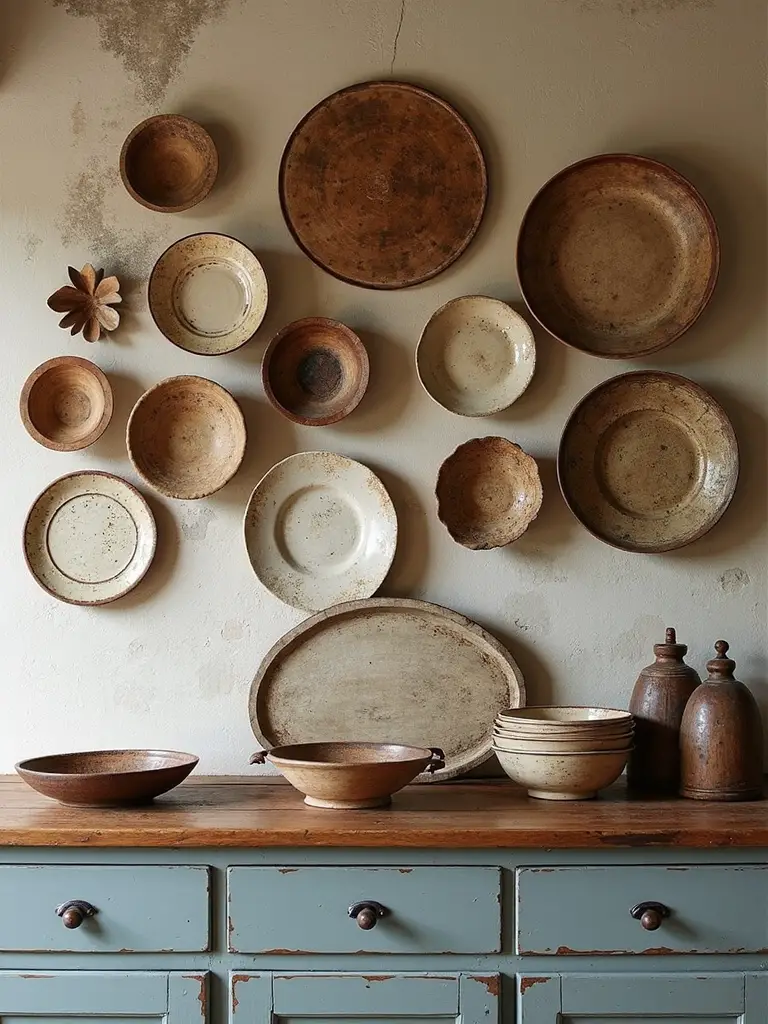 curated personal rustic transformative wall decor
