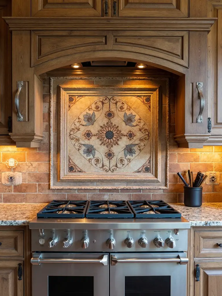 dimensional mosaic tile patterns captivate visually