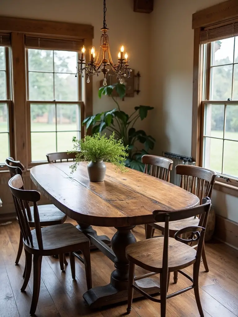 intimate rustic cozy inviting