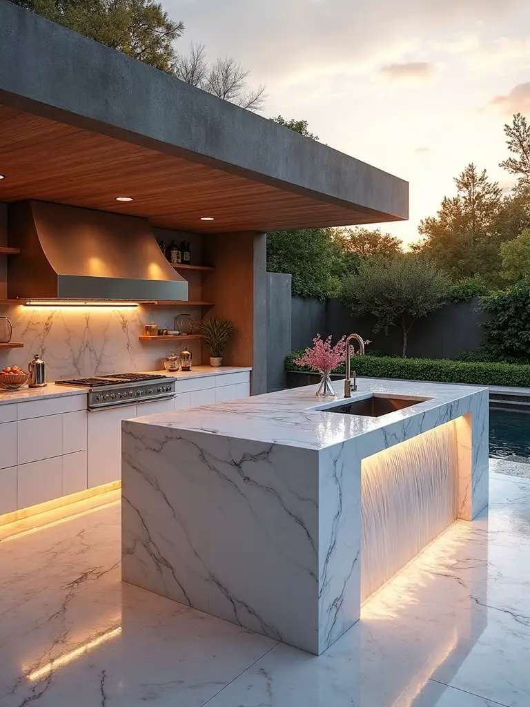 luxurious durable weather resistant customizable countertops