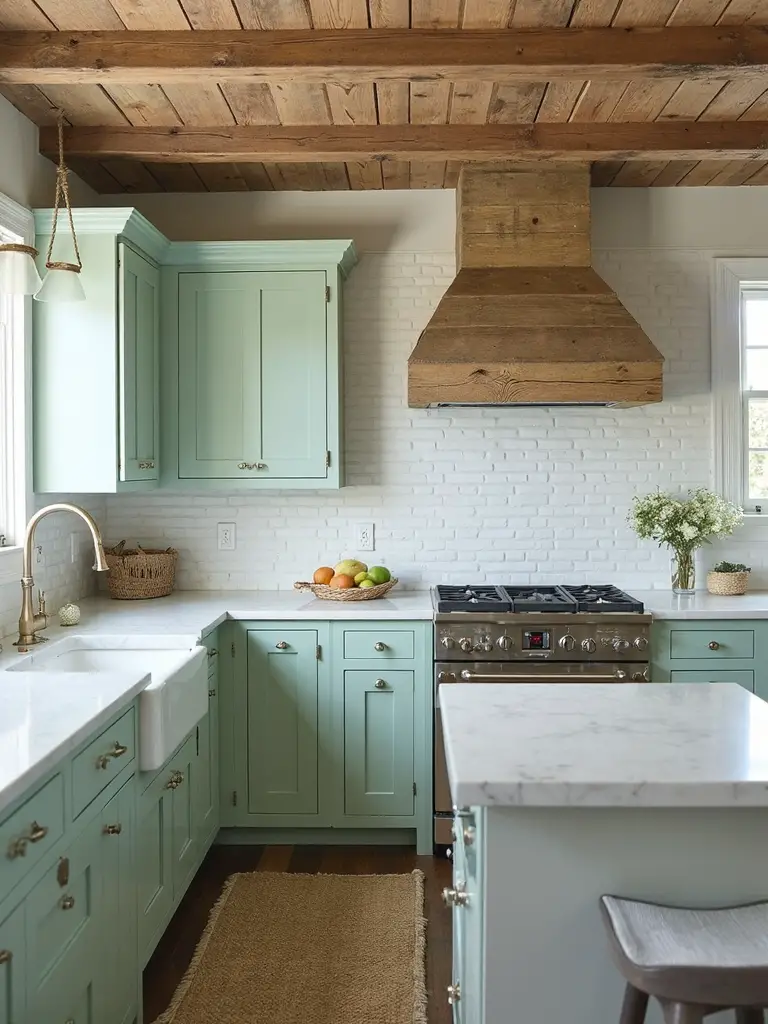 refreshing coastal charm with rustic grounding