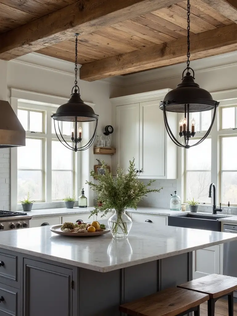 rustic charm industrial sophistication raw materials