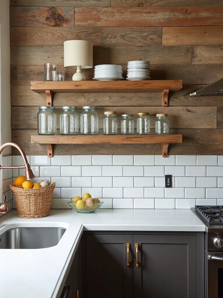 rustic charm meets contemporary style