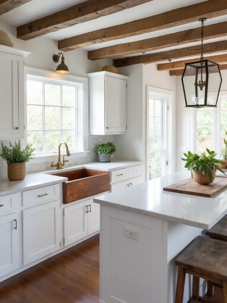 rustic contemporary layered antique furniture