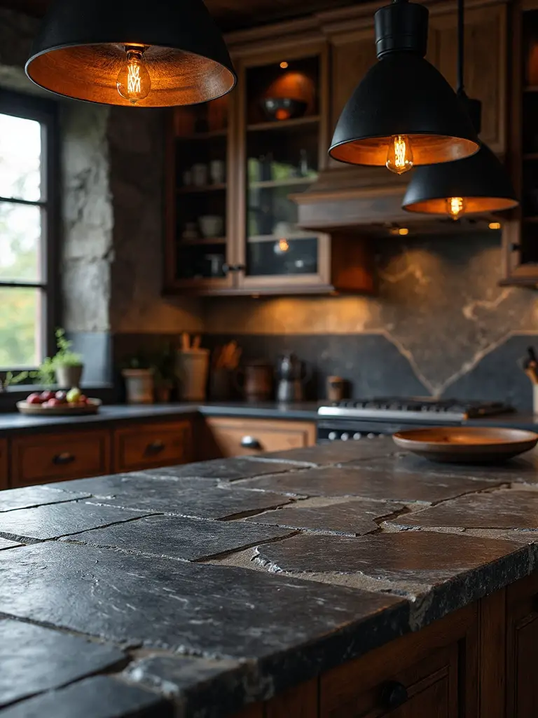 rustic dramatic sophisticated earthy
