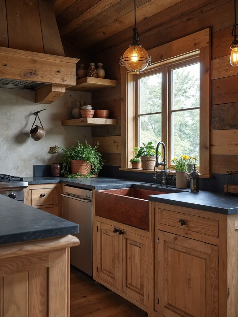 rustic elegance durable performance tactile appeal