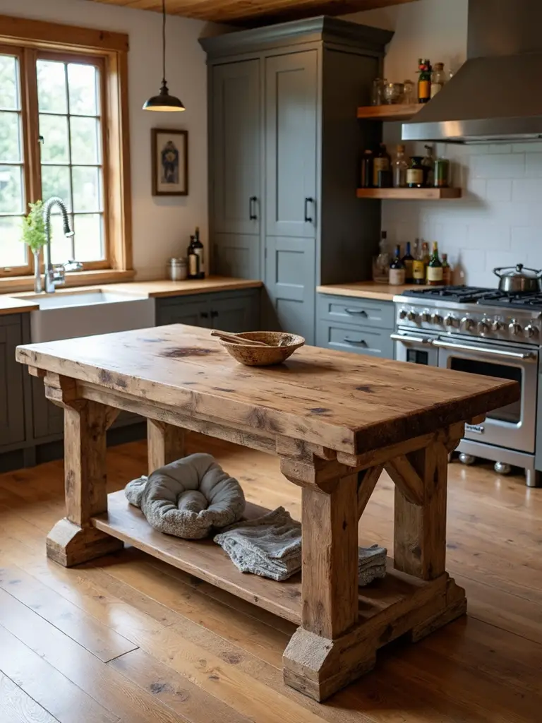 rustic functional artisanal weathered