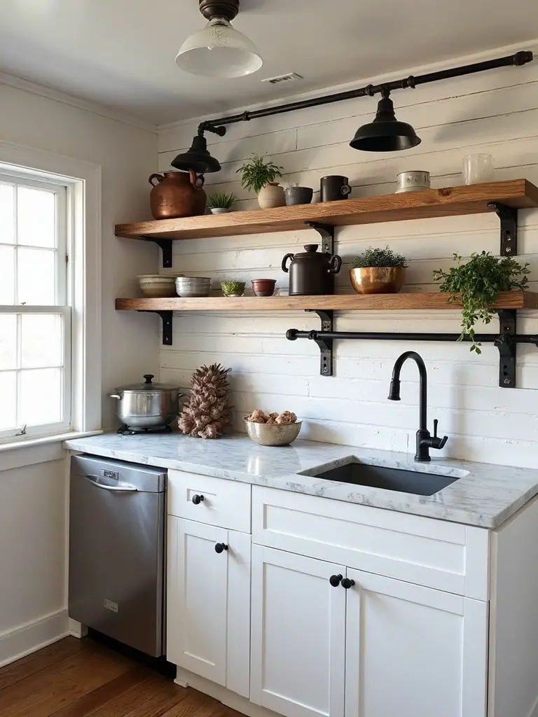 rustic industrial modern farmhouse charm