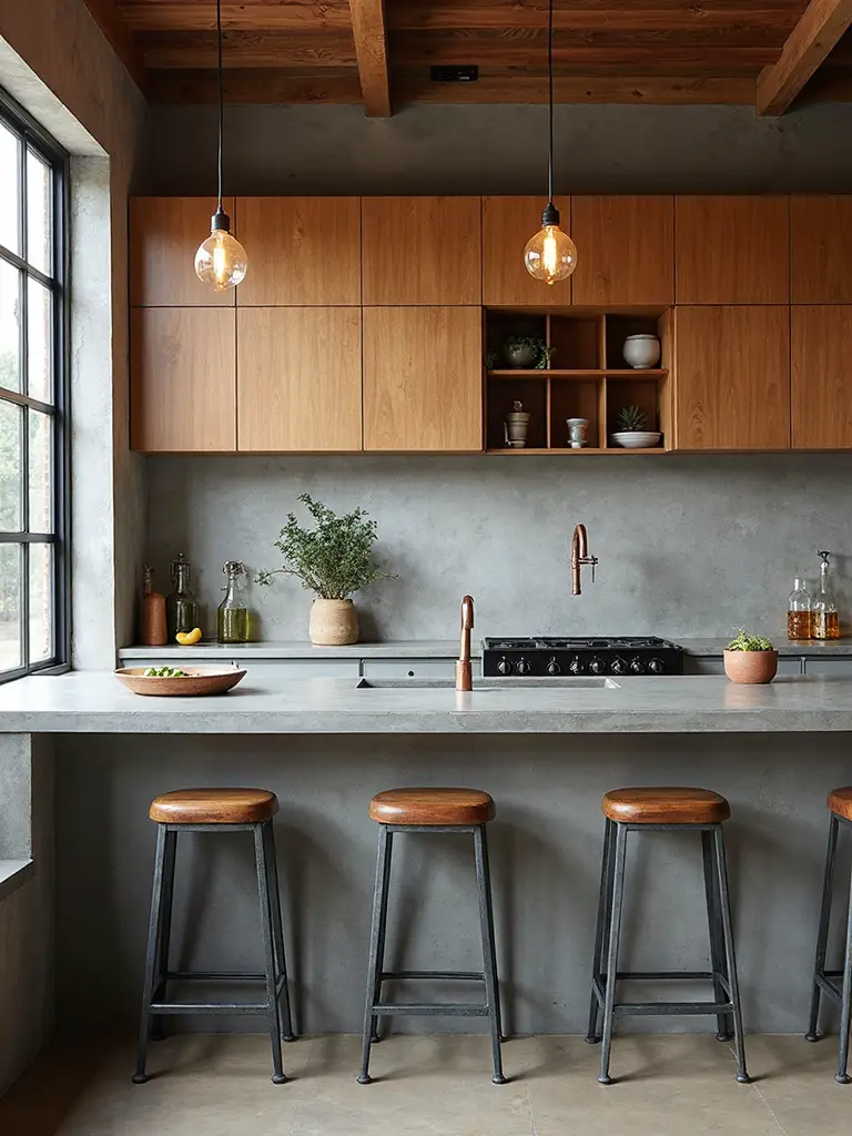 rustic industrial personalized durable countertops