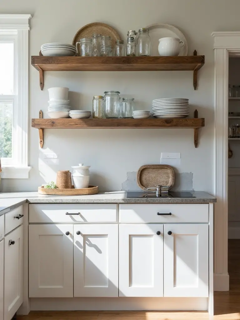 rustic modern kitchen design balance