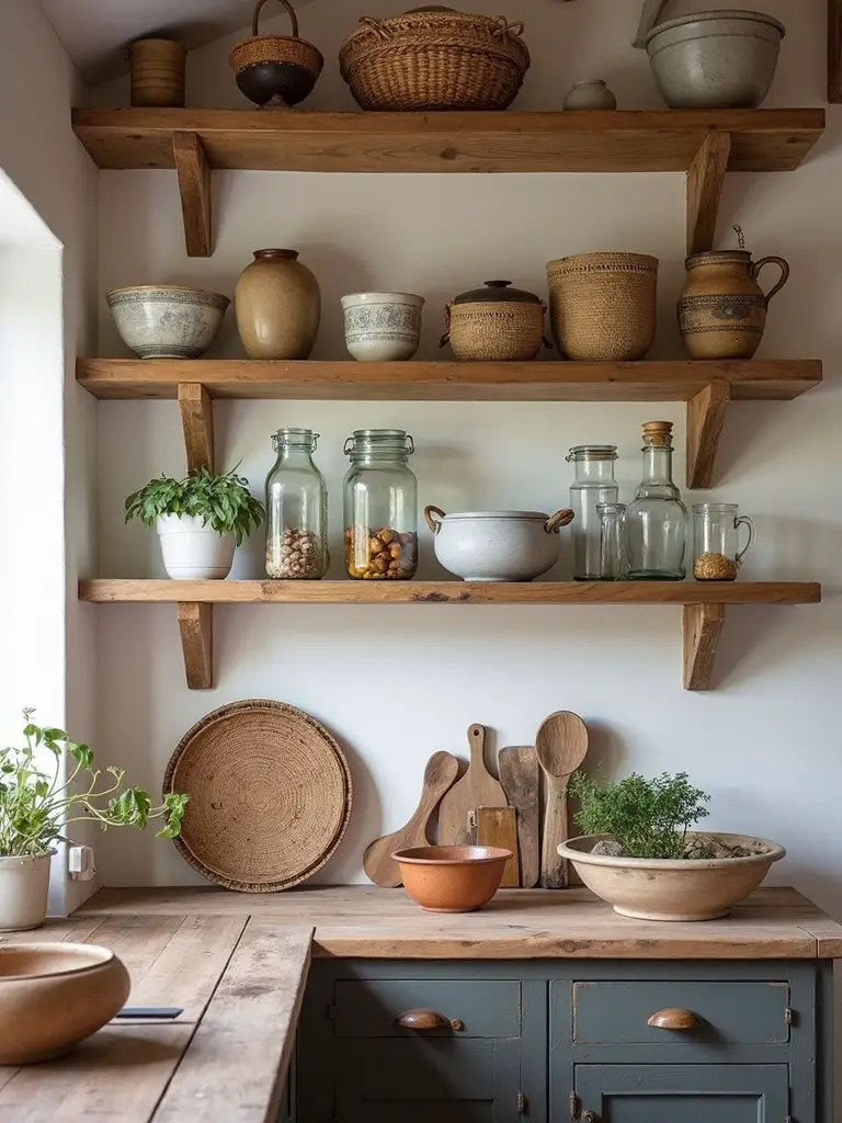 rustic open curated farmhouse