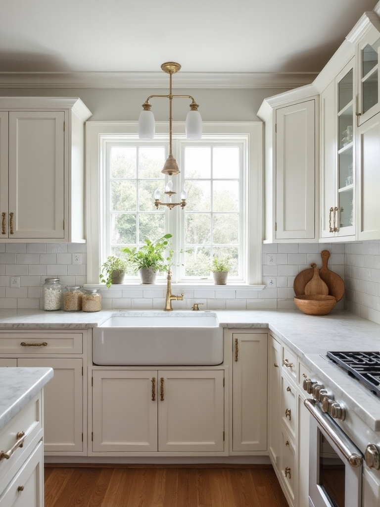 rustic wood accents farmhouse kitchen charm
