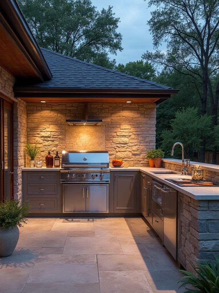 sleek durable modern integrated