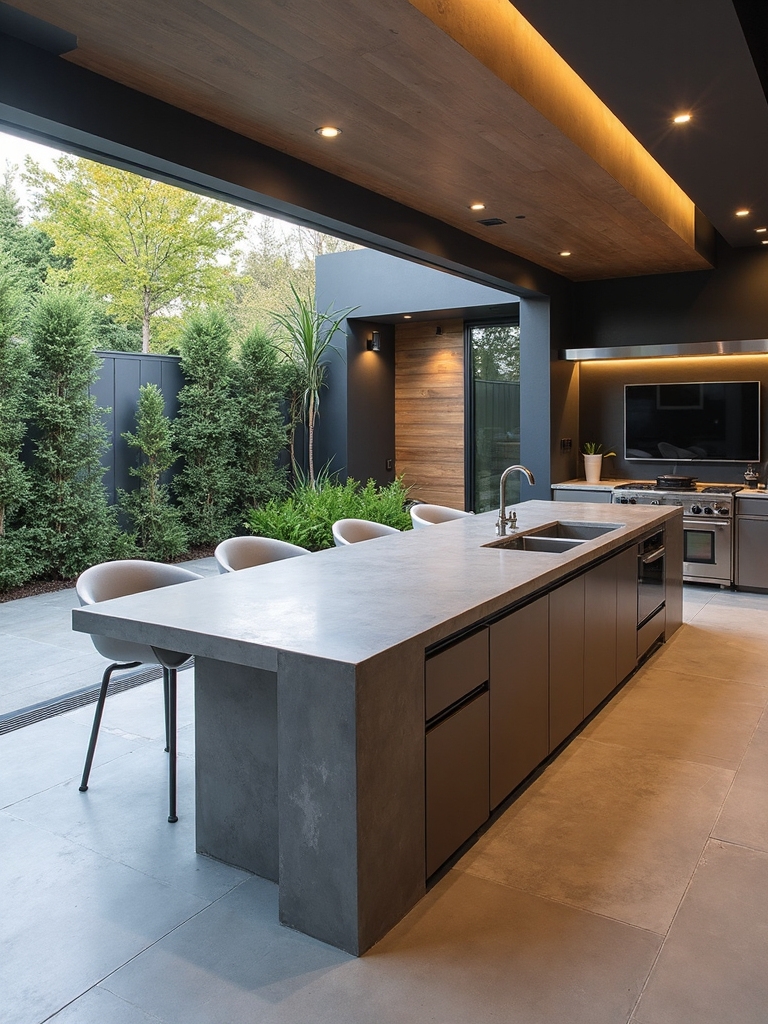 sleek minimalist modern functional