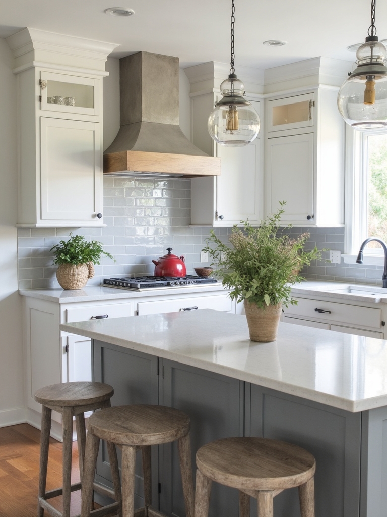 soft gray tones create inviting warmth