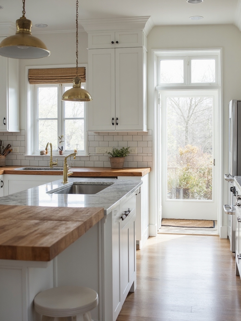 sophisticated and welcoming countertop combinations